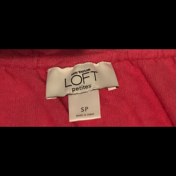 Ann Taylor Pink Shirt Size Petite Small - Picture 3 of 3